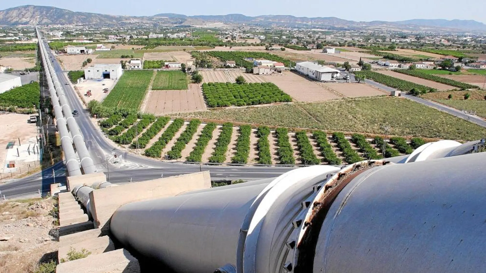 La conducción Tajo- Segura es vital para mantener la agricultura en Alicante