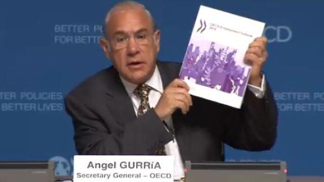 Angel Gurría, secretario general de la OCDE.