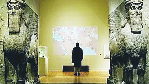 Hay colosales toros alados originales del norte de Irak en museos como el British o el Metropolitano de Nueva York, guardados a buen recaudo