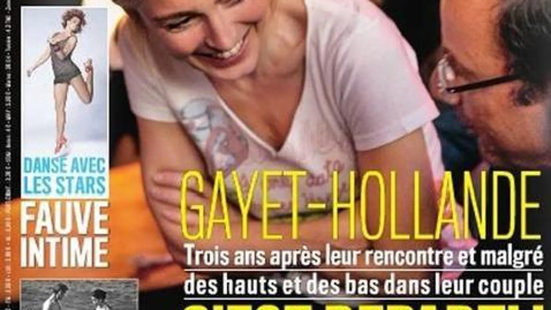 Una revista francesa capta a la actriz Julie Gayet saliendo del Elíseo