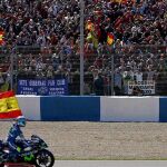 Dani Pedrosa celebra una victoria en el circuito de Jerez