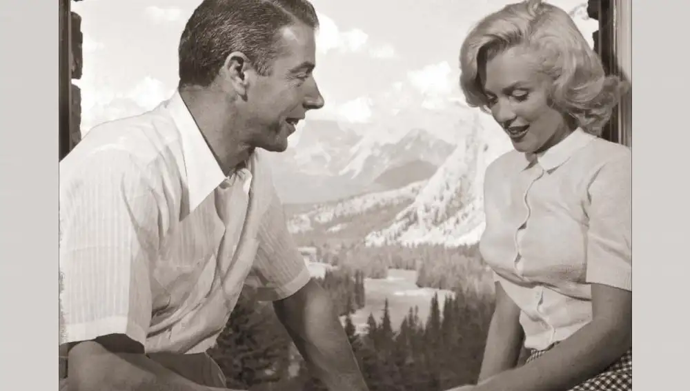 Marilyn Monroe y el legendario Joe DiMaggio