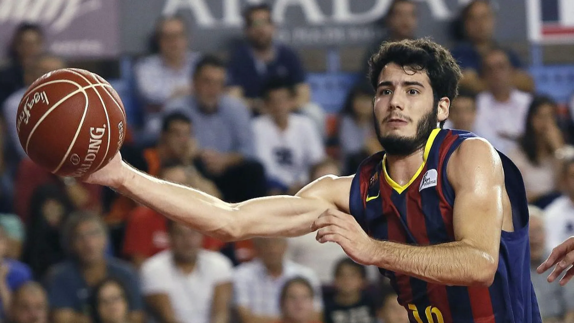 Alex Abrines, jugador del Barcelona