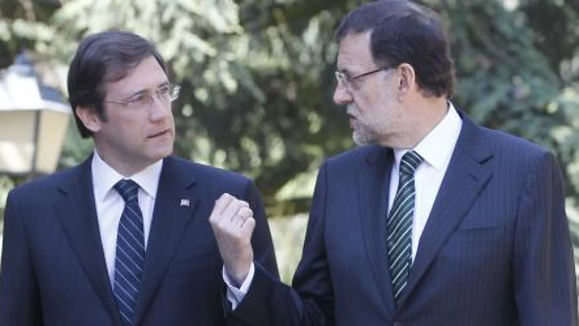 Passos Coelho y Rajoy, en un encuentro mantenido en La Moncloa el pasado año.