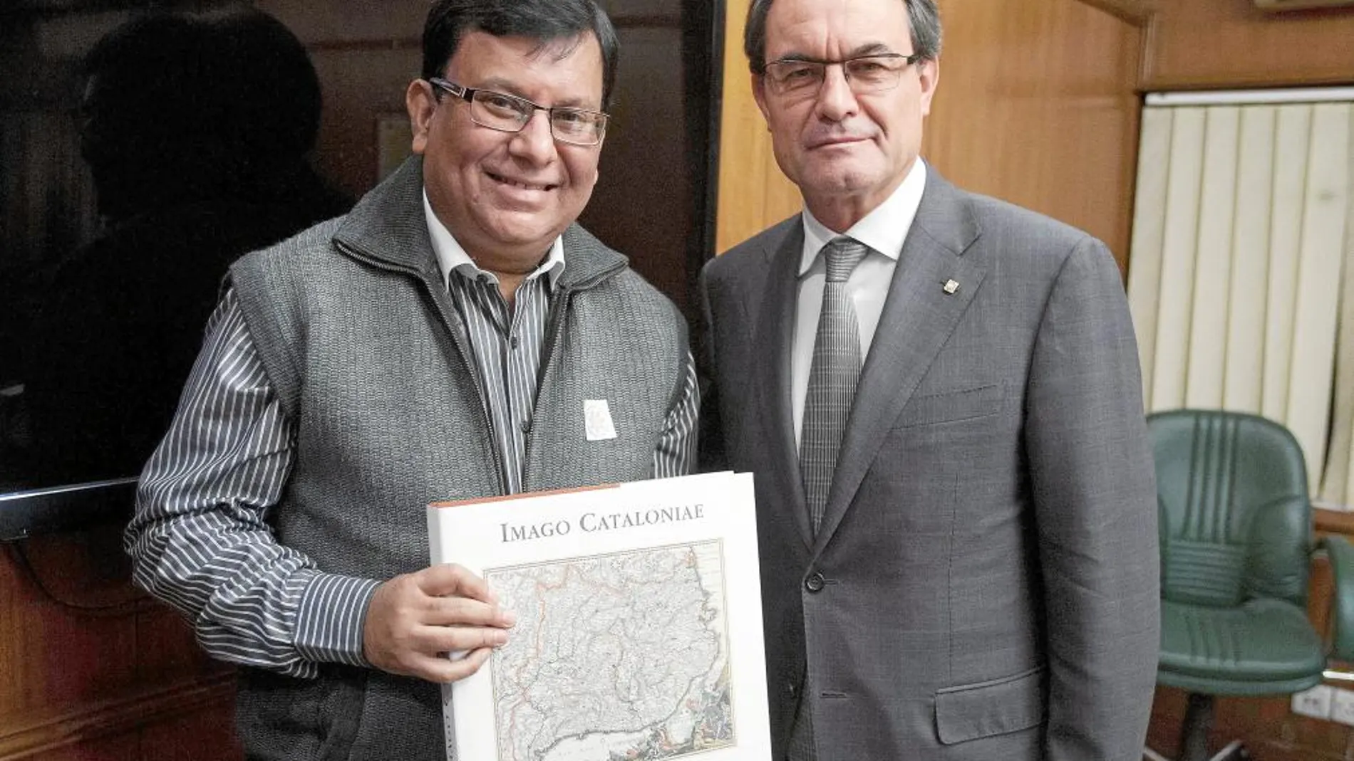 Artur Mas se reunió ayer con el jefe ejecutivo de la compañía Air Indian