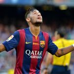 El jugador blaugrana Neymar Jr