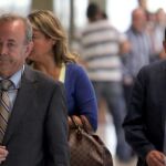 El juez del caso Nóos, José Castro (i), y el fiscal Pedro Horrach (d)