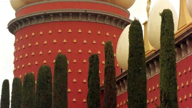 Fachada del Teatro Museo Dalí