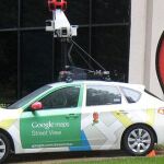 Uno de los coches de Google Street View en California