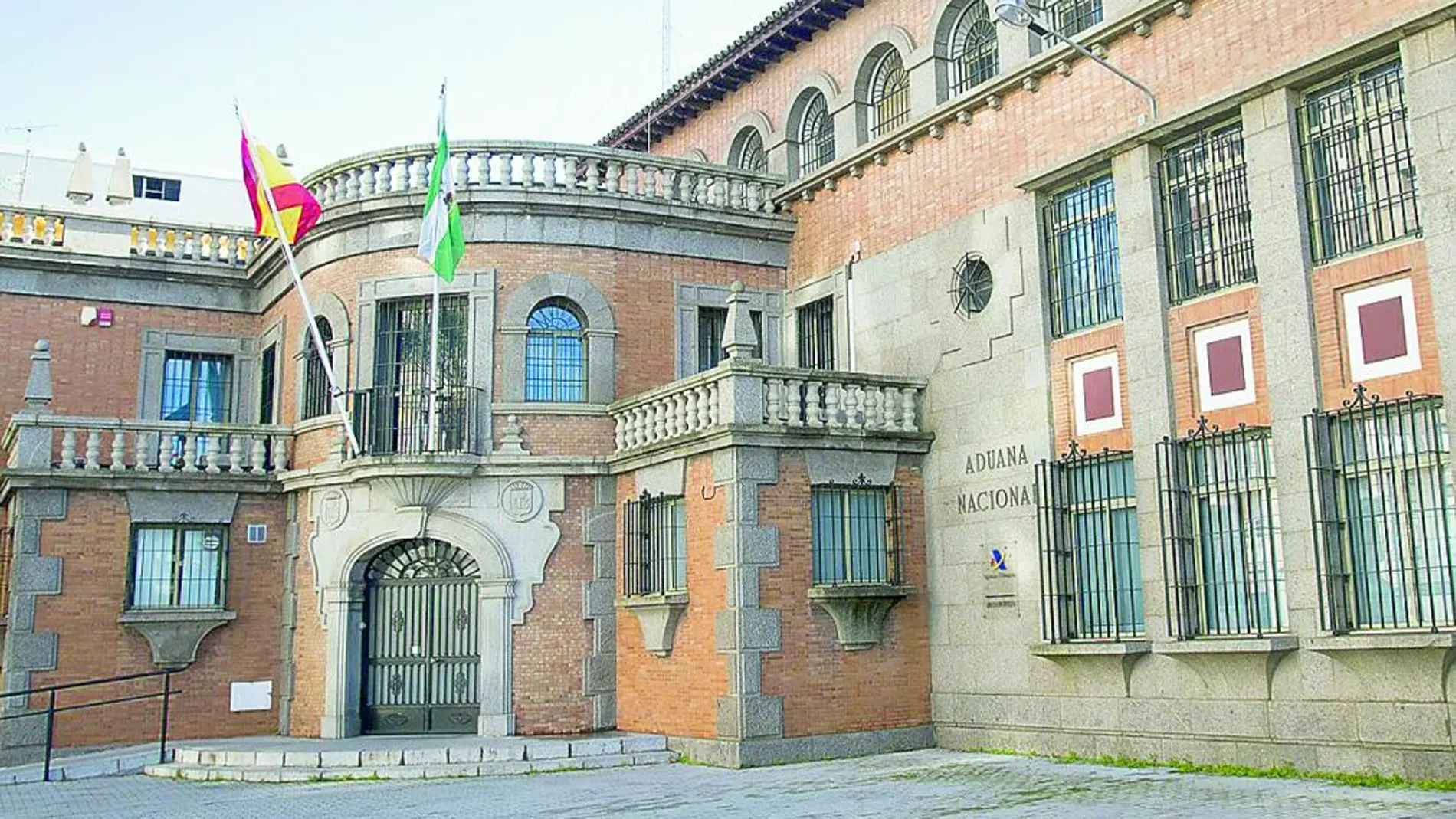 Instalaciones del Servicio de Aduanas de Huelva, donde se produjo el robo de hachís