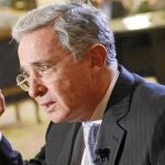 El ex presidente de Colombia y senador Álvaro Uribe