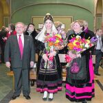 La consejera de Cultura y Turismo fue nombrada Alcaldesa de Honor del Hogar Centro Castellano y Leonés de Cataluña y participó, junto a castellanos y leoneses afincados en Barcelona, en la procesión de Santa Ágüeda