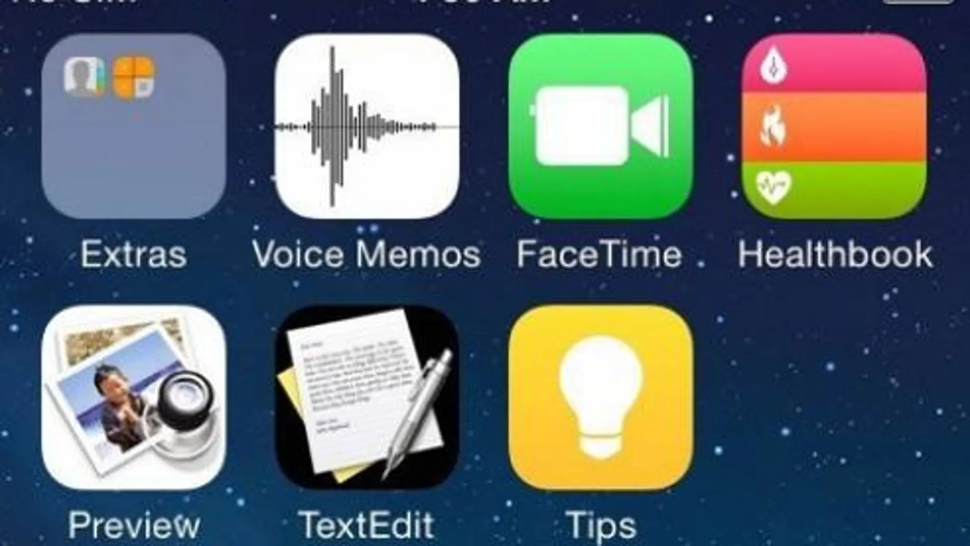 Se filtran supuestas apps del próximo iPhone 6