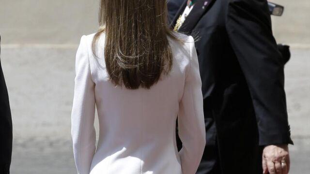Doña Letizia en el Vaticano