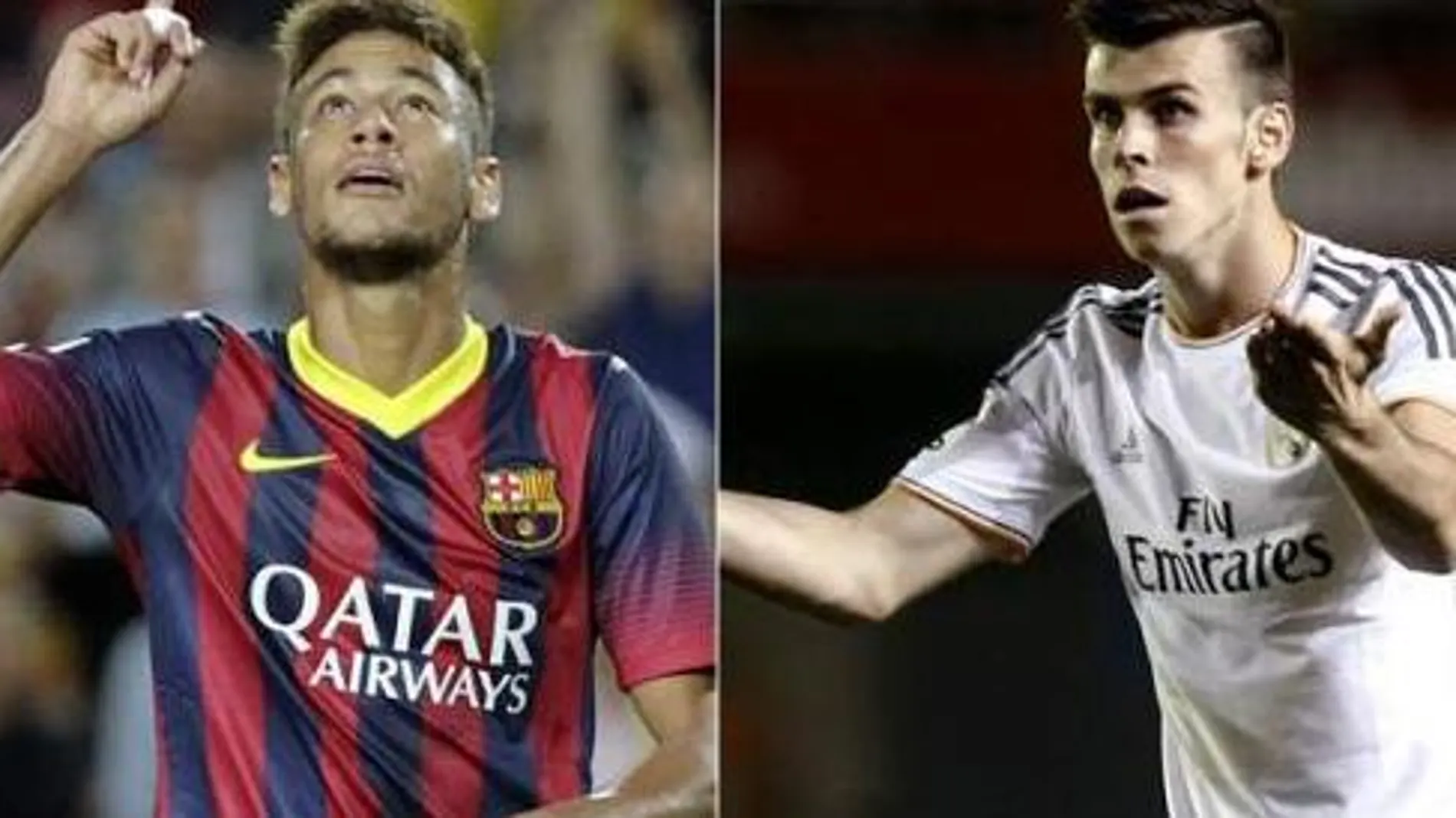 Neymar y Gareth Bale, cara a cara