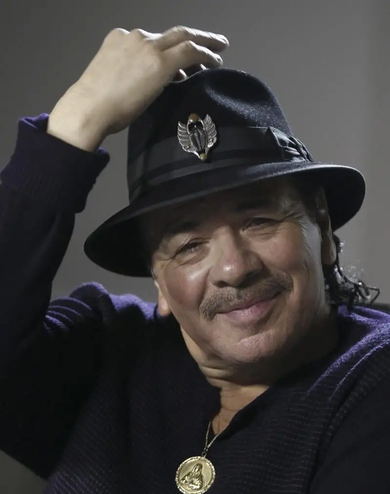 El ganador de diez premios Grammy Carlos Santana