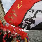 La imagen de Lenin continúa viva en Rusia al cumplirse el aniversario de su nacimiento