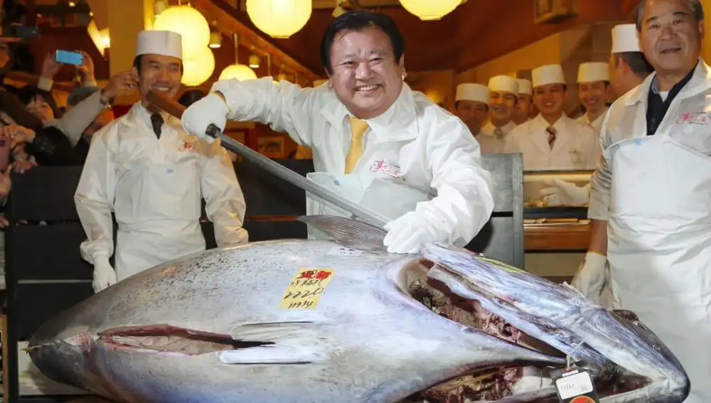 Kiyoshi Kimura, presidente de la cadena de restaurantes de sushi Kiyomura