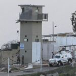 Torre en la que se encontraba el cabo español fallecido