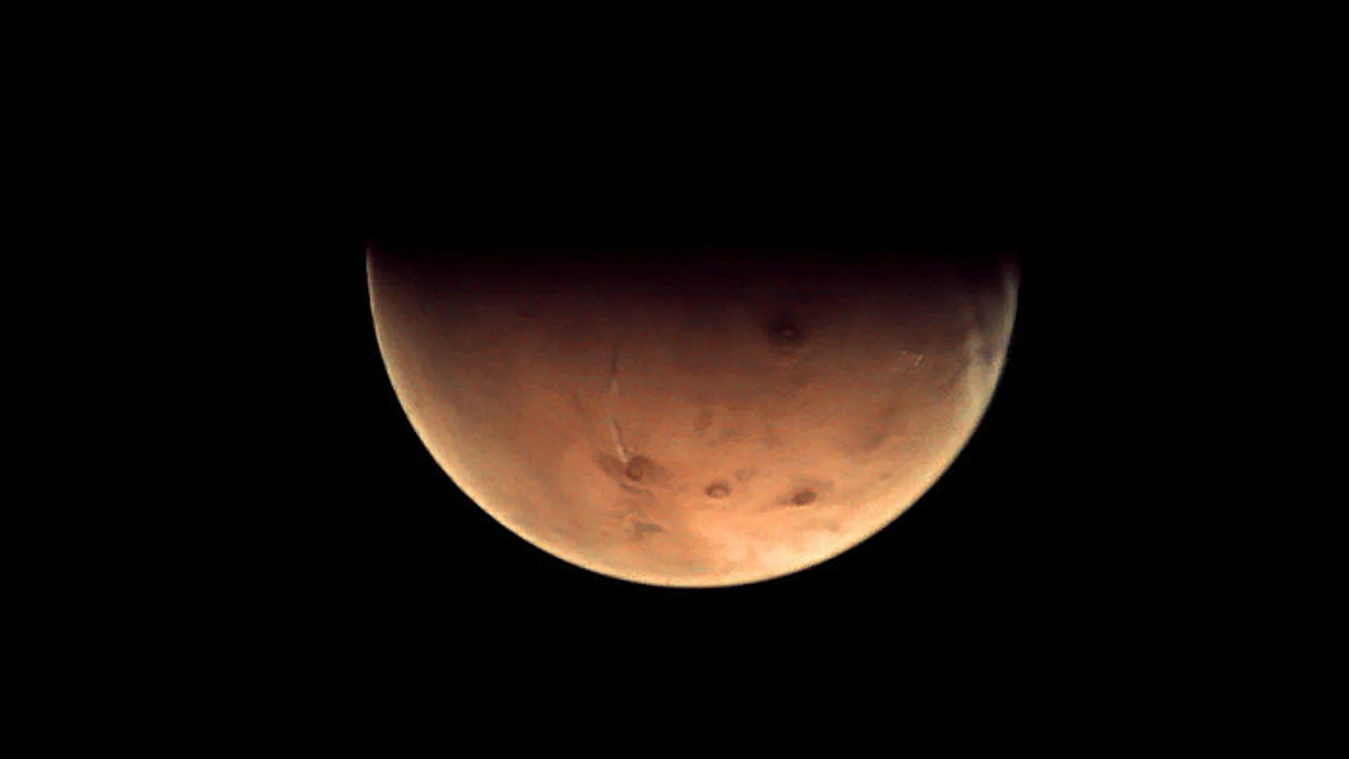 Imagen de Marte desde la Mars Express