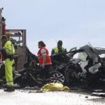 Un hombre y una mujer han perdido la vida esta tarde en un accidente de tráfico ocurrido al colisionar un turismo y un camión en Carbonera de Frantes, en la provincia de Soria.