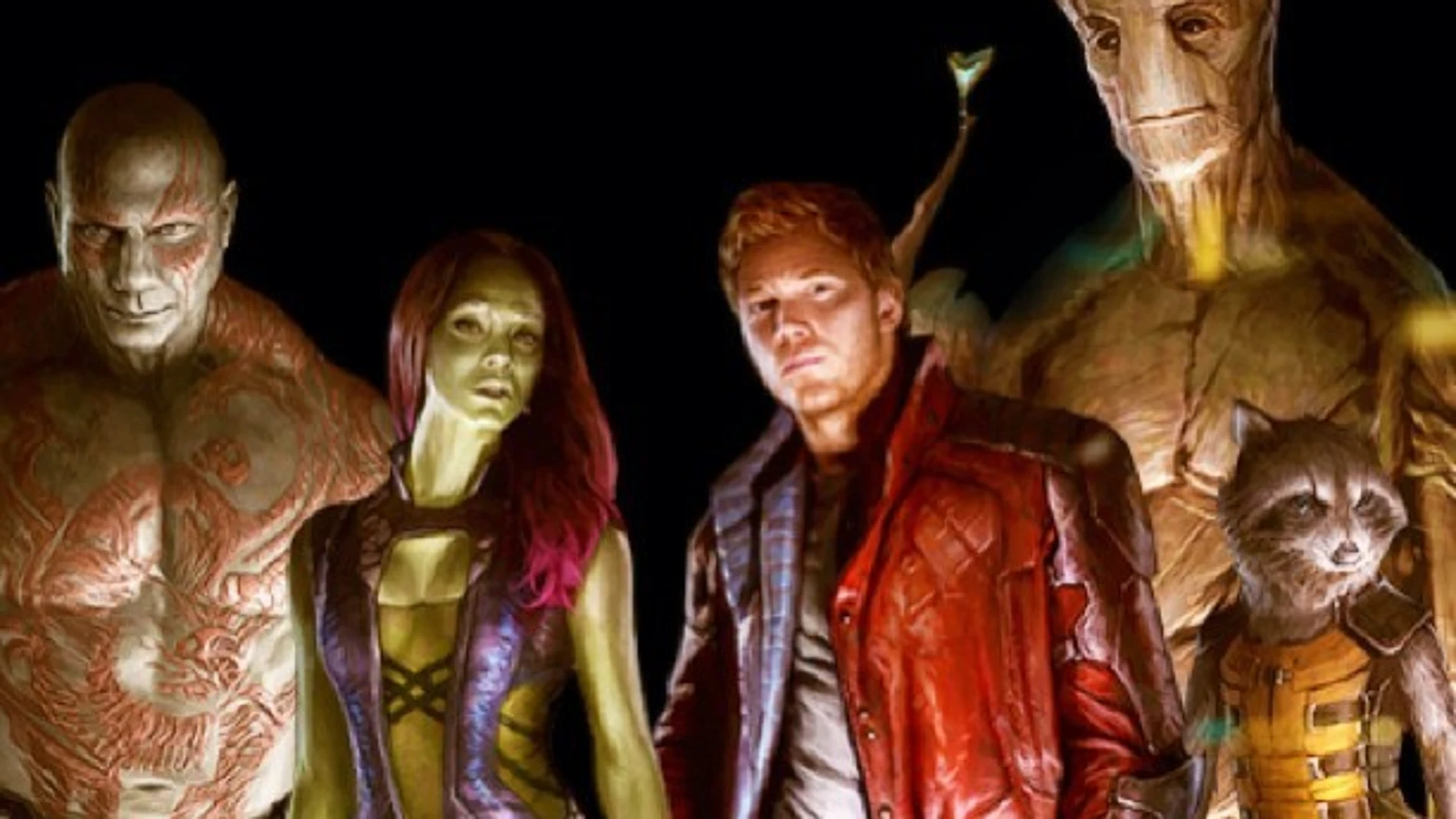 Imagen de los personajes de "Guardianes de la Galaxia", un ade las próximas películas de Marvel