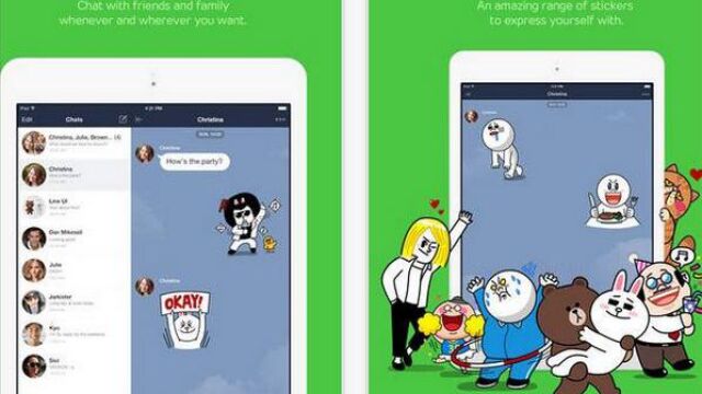 Line ya está disponible para Ipad