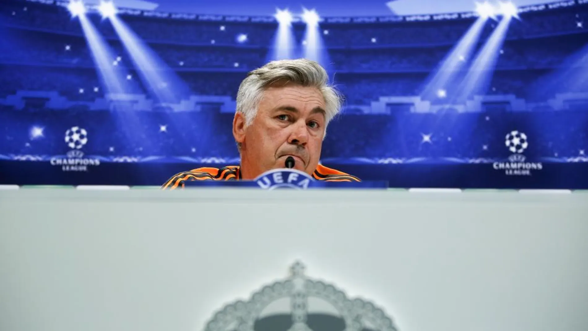 El entrenador del Real Madrid, Carlo Ancelotti