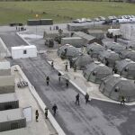 Base de operaciones de los ejercios "Gamma Palazuelos"del años pasado