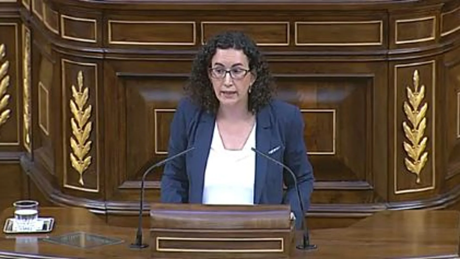 La representante de ERC Marta Rovira