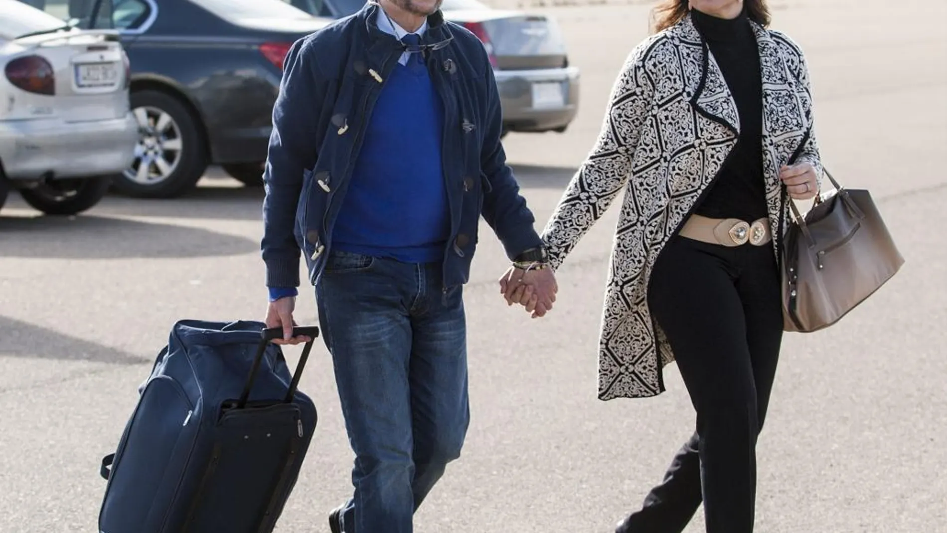 José Ortega Cano y Ana María Aldón a su regreso a la prisión