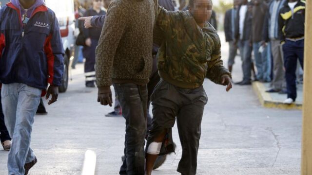 Mirelle, la joven camerunesa de 15 años que ha saltado hoy la valla de Melilla