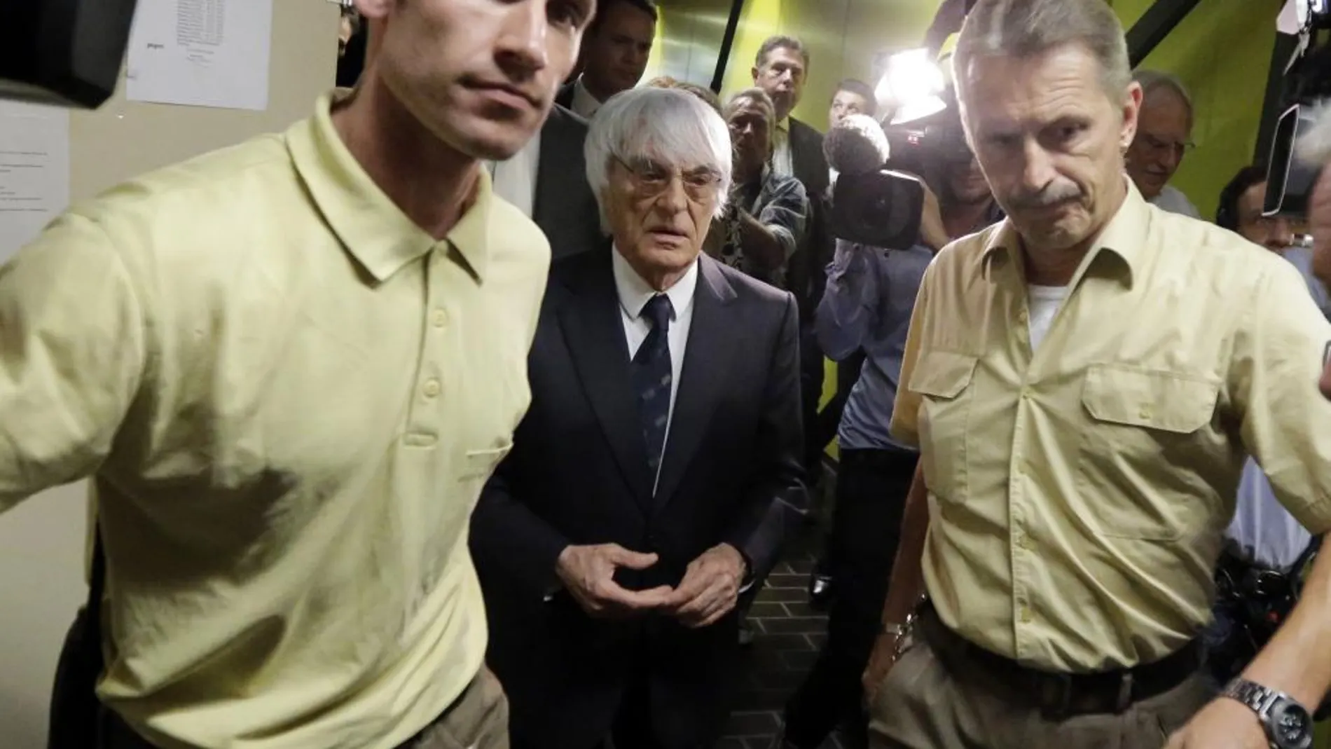 El jefe de la Fórmula Uno, Bernie Ecclestone