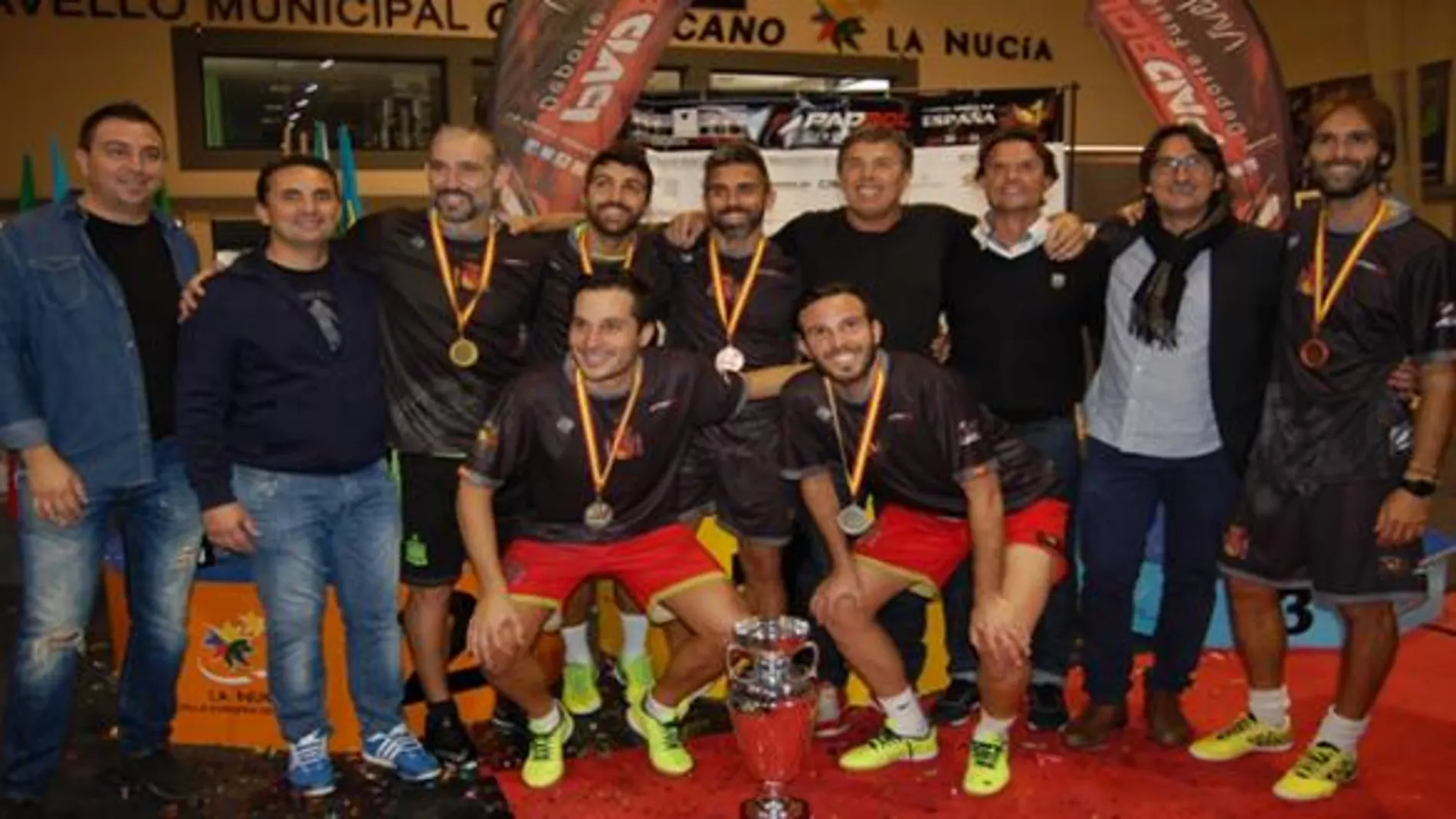 España, con el título de campeones