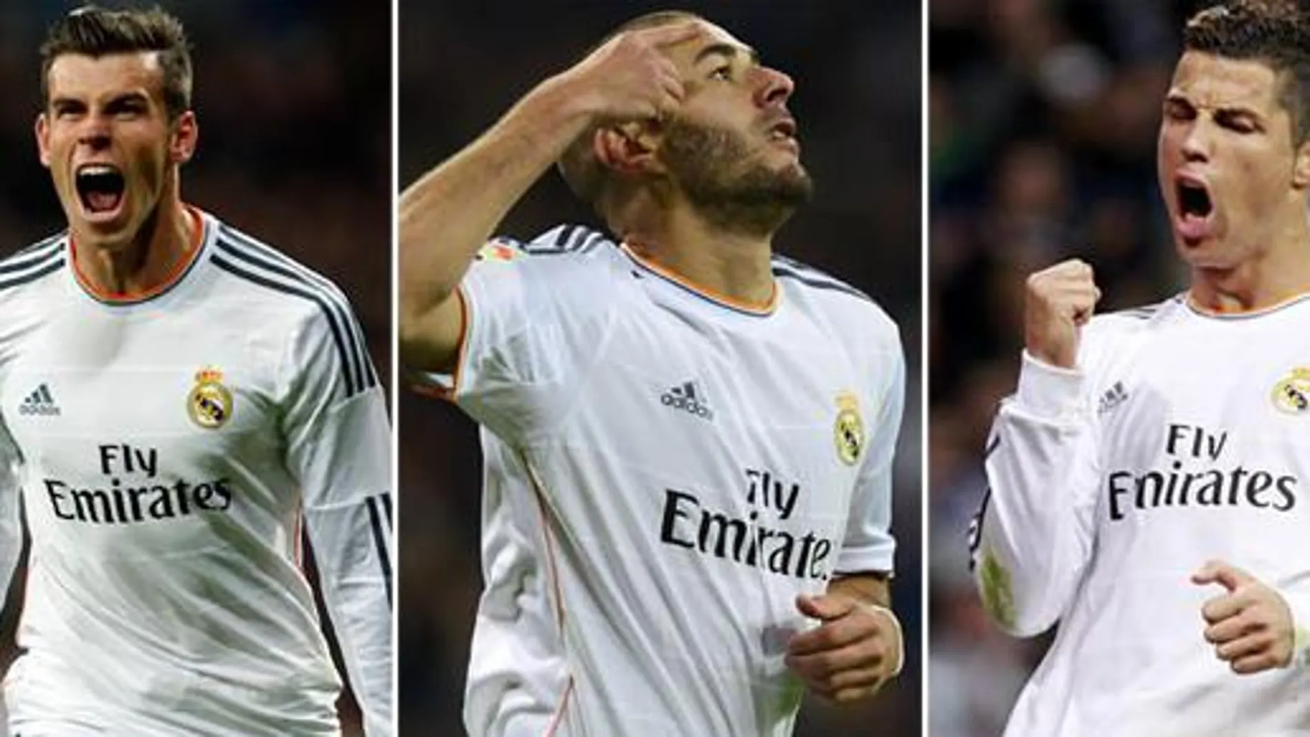 Bale, Benzema y Cristiano, la «BBC»