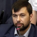 El jefe del "gobierno provisional"de la autoproclamada "república popular de Donetsk, Denís Pushilin
