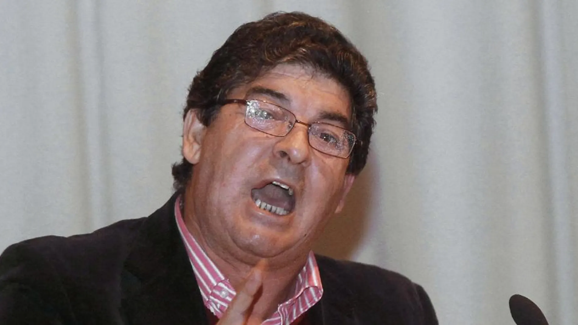 El coordinador general de IU Andalucía, Diego Valderas, en una imagen de archivo