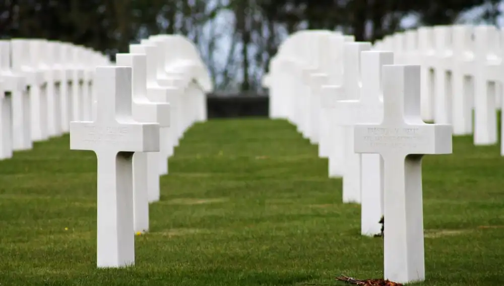 Cementerio Militar Norteamericano de Normandía.