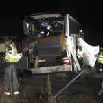  Tres muertos y 26 de heridos en el choque entre dos autobuses en Palencia