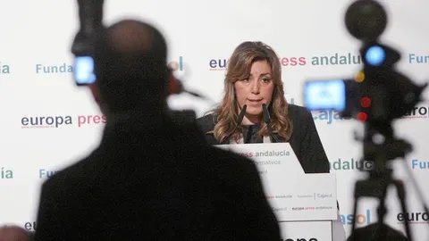 La presidenta de la Junta de Andalucía, Susana Díaz