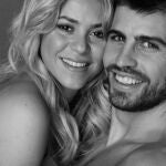 Shakira y Piqué en la sesión de fotos de UNICEF
