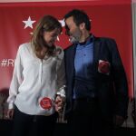Valiente y Sánchez eran el tándem de candidatos de IU en Madrid