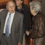 El ex presidente catalán Jordi Pujol y su esposa, Marta Ferrusola.