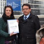 La delegación de Covite ante la corte Penal Internacional