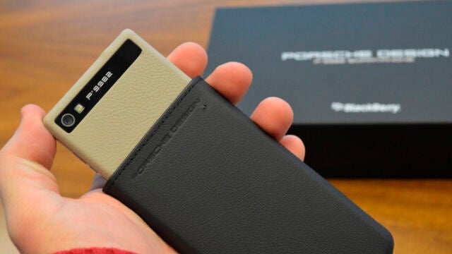 BlackBerry se da un capricho con Porsche