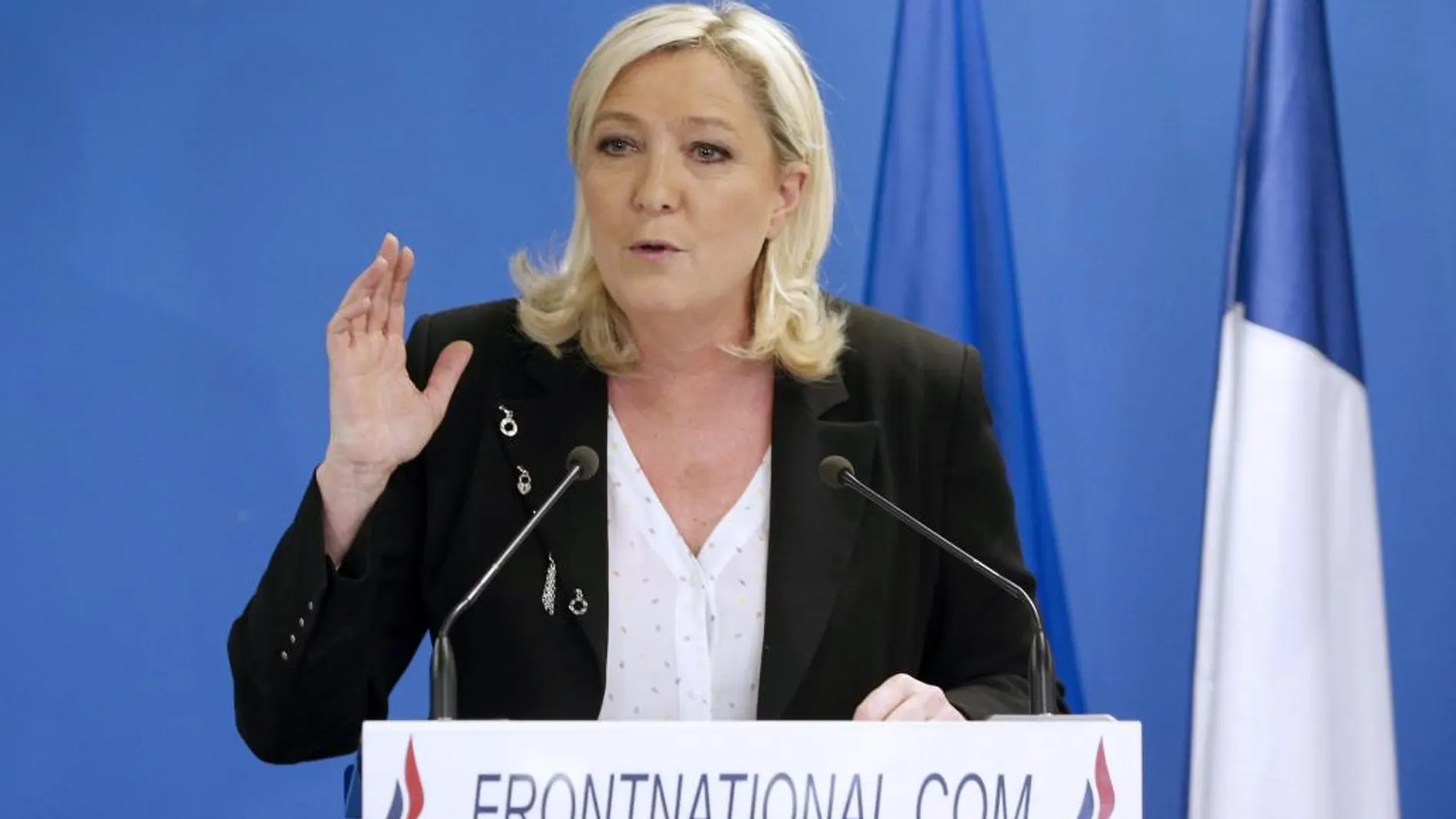 La líder del Frente Nacional (FN), Marine Le Pen