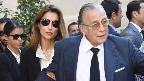 Paloma Cuevas y su padre, Victoriano Valencia