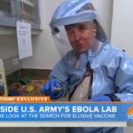 Una TV entra en el laboratorio del Ejército de EE UU que busca una vacuna contra el ébola