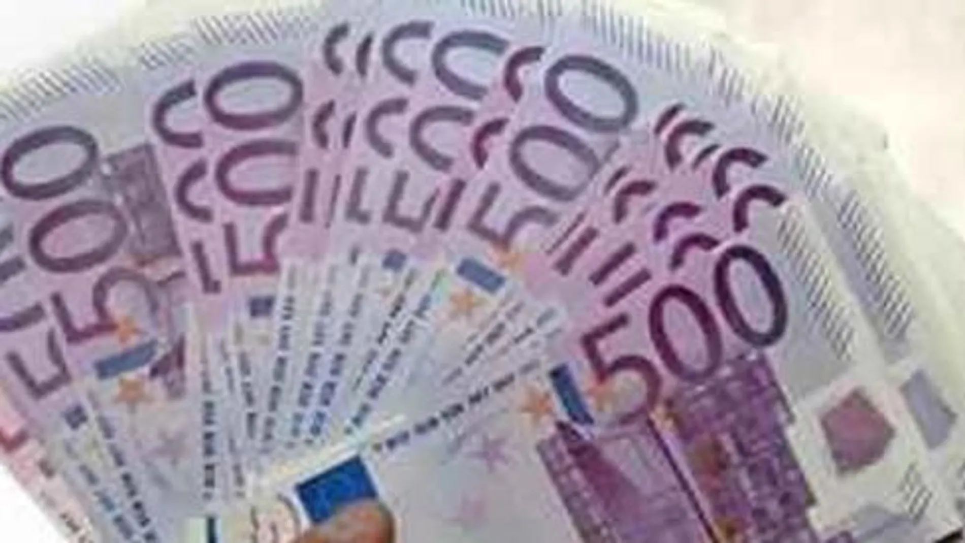 Los billetes de 500 euros en España caen a mínimos desde junio de 2005