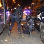 22-M: violento asalto de la izquierda radical a Madrid